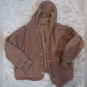 Blank NYC Tan Quilted Jacket